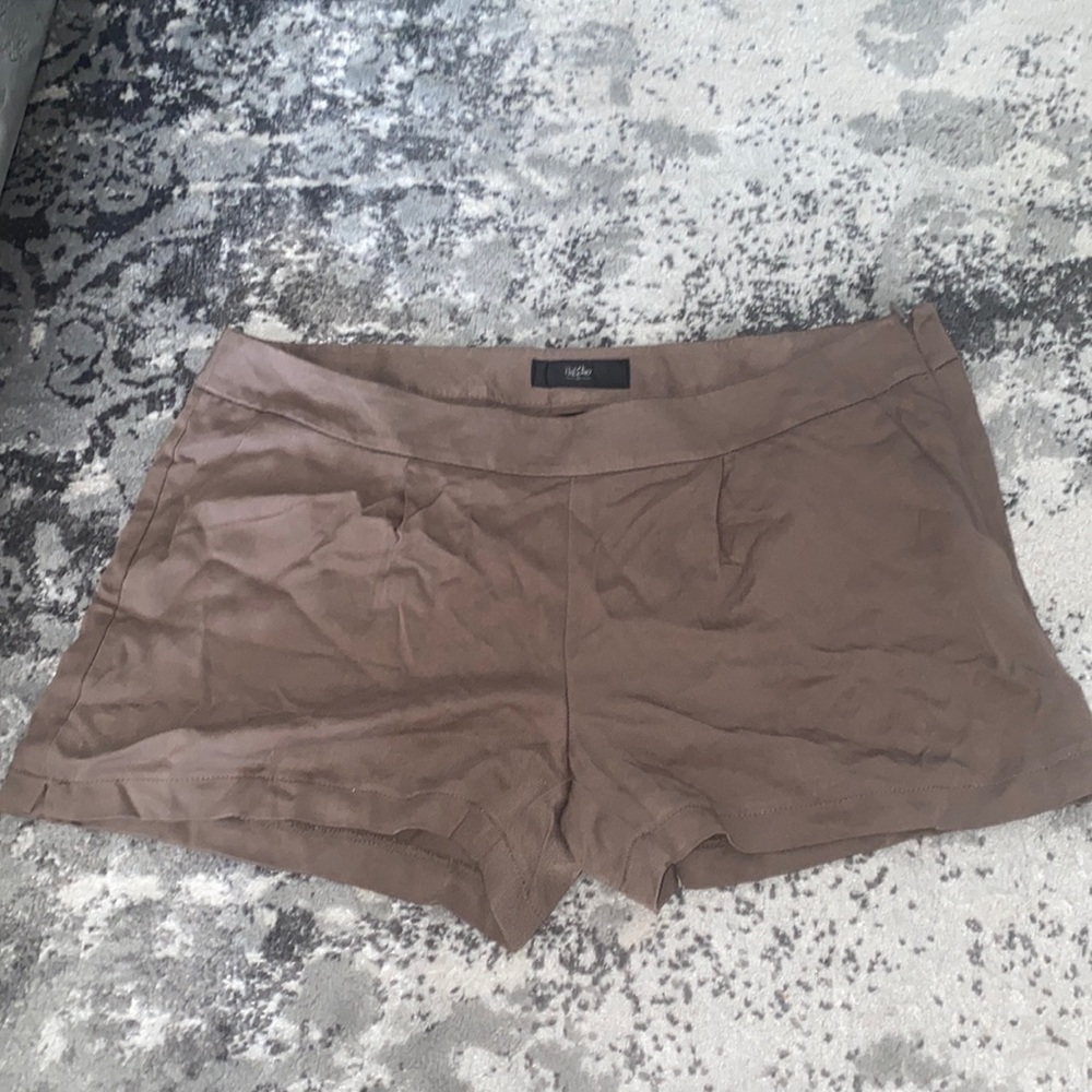 Target mossimo light brown shorts nwot